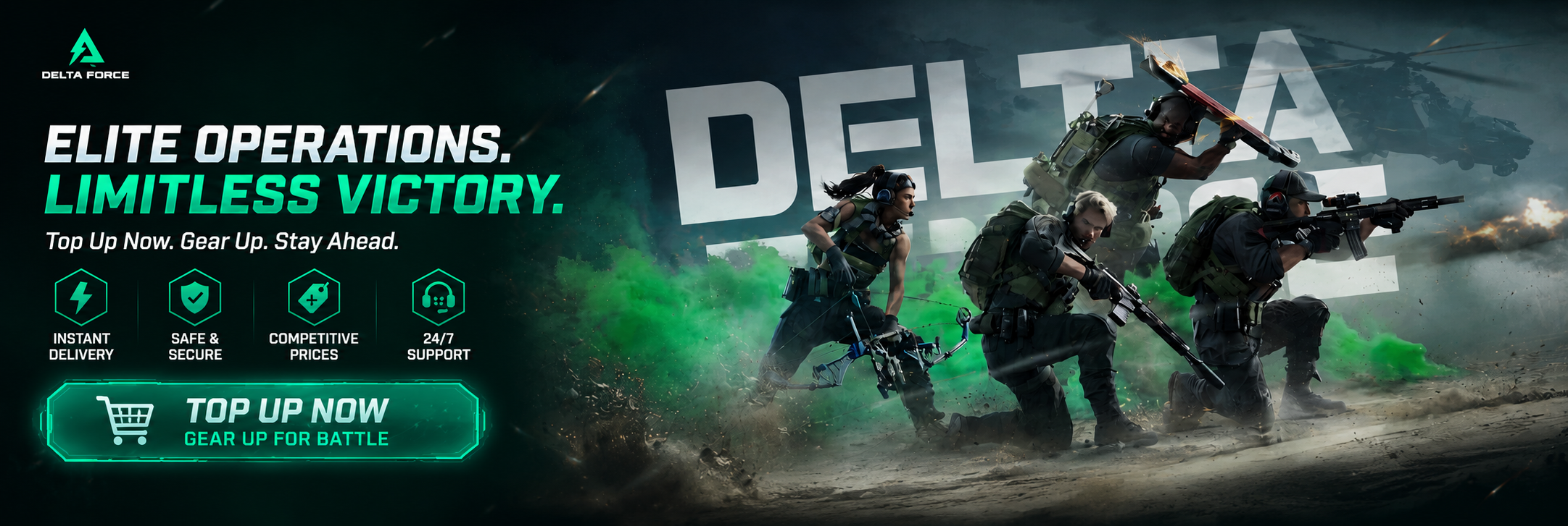 Featured game promotion